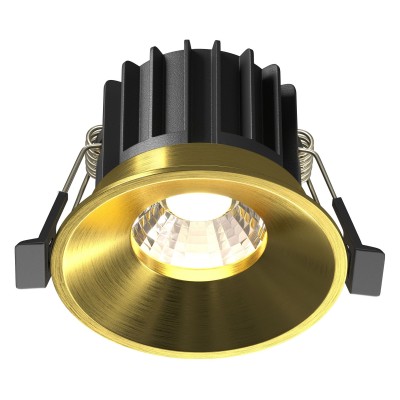 Встраиваемый светильник Maytoni Technical Round DL058-12W4K-BS