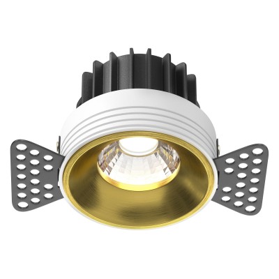 Встраиваемый светильник Maytoni Technical Round DL058-12W4K-TRS-BS