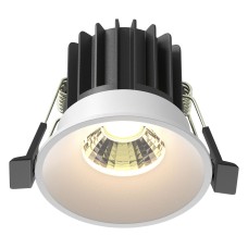 Встраиваемый светильник Maytoni Technical Round DL058-7W3K-W