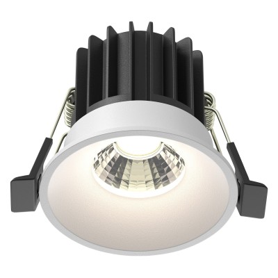 Встраиваемый светильник Maytoni Technical Round DL058-7W4K-W