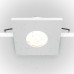 Встраиваемый светильник Maytoni Technical Stark DL083-01-GU10-SQ-W