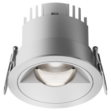 Встраиваемый светильник  DL100-12W2.7-3-4K-RD-W