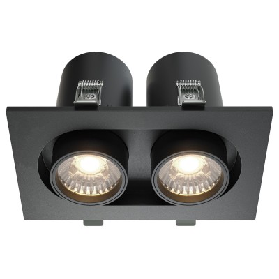 Встраиваемый светильник на штанге Hidden DL045-02-10W4K-B