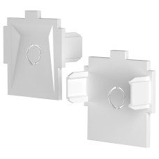 Заглушка для трека Accessories for tracks Radity TRA084EC-12W