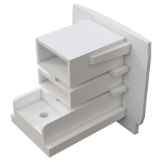 Заглушка для трека Accessorises TRA005EC-31W