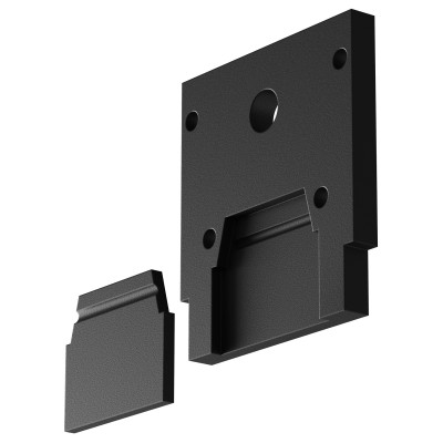 Заглушка для трека боковая Maytoni Technical  TRA034EC-SCCL-42B