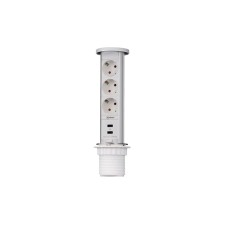 Блок розеток 105W (3 секции и 2 USB) Mebax 00-00001162