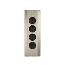 Блок розеток 50F (NEW) (3 секции и 2 USB) Mebax 00-00001588