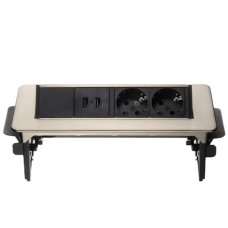 Блок розеток 47 (4 секции и 2 USB) Mebax 00-00000829