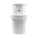 Блок розеток LK-PRF (3 секции полуавтоматический 1 USB + 1 type-C беспроводная зарядка) Mebax 00-00002872