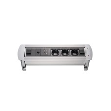 Блок розеток МХ-107 (3 секции, 2 USB и RJ-45) Mebax 00-00001185