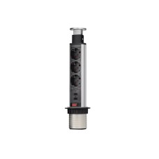 Блок розеток 105S (3 секции и 2 USB) Mebax 00-00001166
