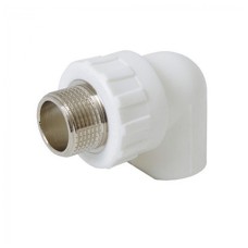 Угольник MeerPlast PPRC 20х1/2 НР белый (1/10/110)