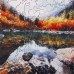 Пазл фигурный «Горная река», 110 деталей, 28,8 × 20,2 см