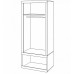 Шкаф платяной Toivo ШК90/60 Д