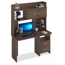 Стол компьютерный Домино Lite СКЛ-Прям130Р+НКЛХ-130