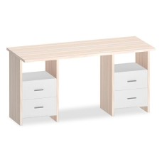 Стол компьютерный Домино Lite СКЛ-Прям150+2ТЯЛ КБЕ