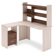 Стол компьютерный Домино Lite СКЛ-Угл130+НКЛ-130