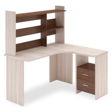 Стол компьютерный Домино Lite СКЛ-Угл130+НКЛ-130