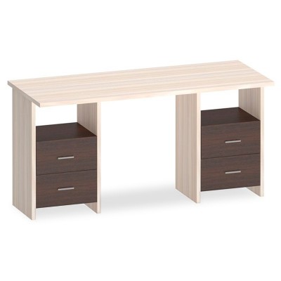 Стол письменный Домино Lite СКЛ-Прям150+2ТЯЛ