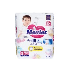 Подгузники-трусики Merries M 6-11 кг, 58 шт.