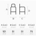 Барный стул Midj Apelle  H75 M CU