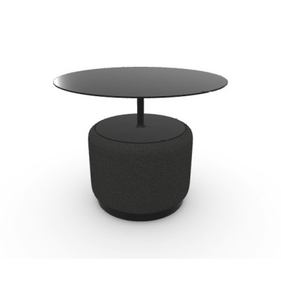 Журнальный стол Midj Bloom H50 Black/black