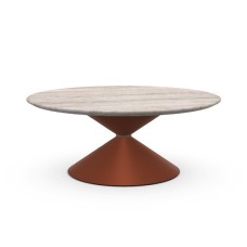 Журнальный стол Midj Clessidra Н26 bulgaro red/terracotta
