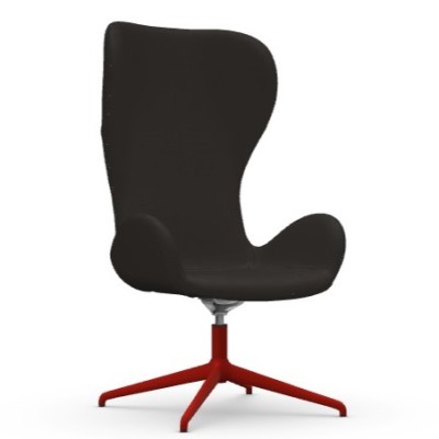 Кресло Midj Dalia PE GX TS Black/red