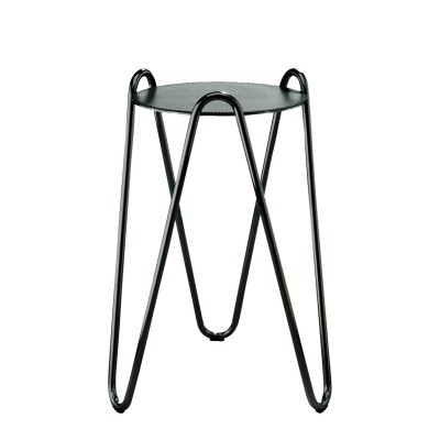 Приставной столик Midj Apelle Chic H63 black nickel