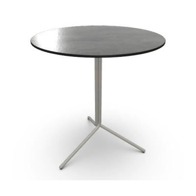 Стол Midj Trampoliere H76 D70 Light grey