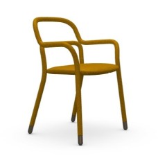 Стул Midj Pippi P R_TS Ocher yellow