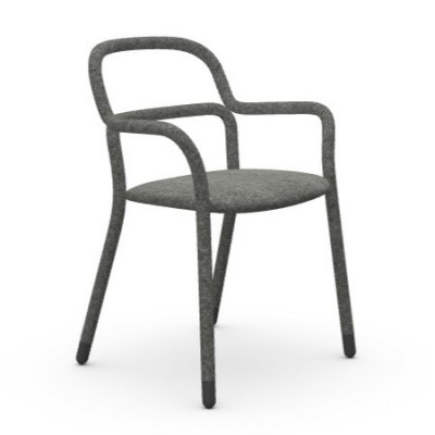 Стул Midj Pippi P R_TS dust grey