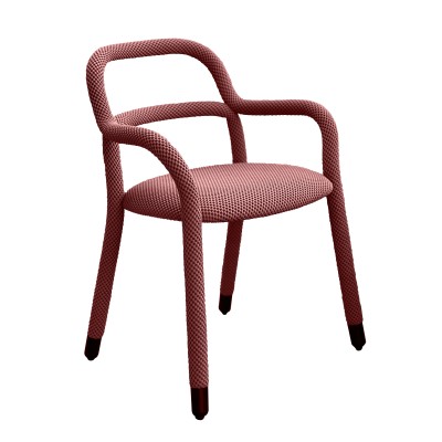 Стул Midj Pippi P R_TS red bulgaro