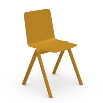 Стул Midj Stack S PP Ocher Yellow