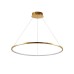 Подвесной светодиодный светильник Milosh tendence 0838CL-75GD