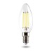 Светодиодная лампа MODELUX lamp ML2853- С35-15W-Е14-4500 clear свеча прозрачная