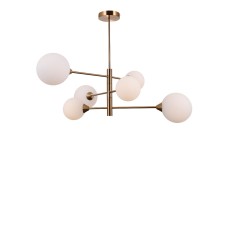 Люстра на штанге Moderli Molecule V10838-6P