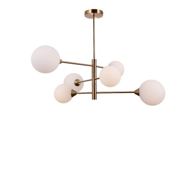 Люстра на штанге Moderli Molecule V10838-6P