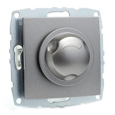 Светорегулятор Mono Electric Despina-Larissa 800Вт 10А 220В-250В антрацит 500-002405-134