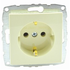 Розетка с заземлением Mono Electric Despina-Larissa 16А 250В крем 500-001721-117