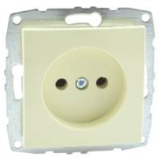 Розетка без земли Mono Electric Despina-Larissa 16А 250В крем 500-001722-116