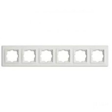 Рамка на 6 постов Mono Electric Despina слоновая кость 102-010000-166