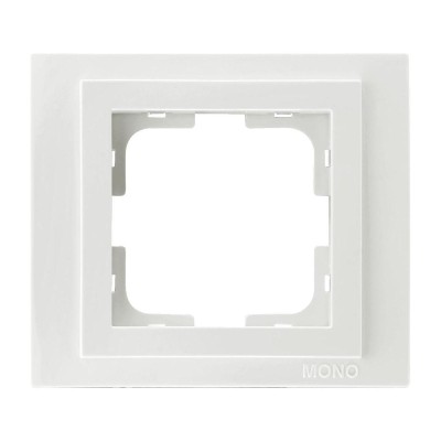 Рамка на 1 пост Mono Electric Despina жемчуг 102-250000-160