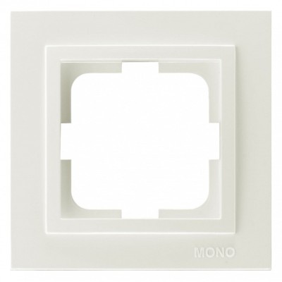 Рамка на 1 пост Mono Electric Despina слоновая кость 102-010000-160