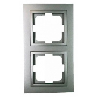 Рамка на 2 поста Mono Electric Despina антрацит 102-240000-161