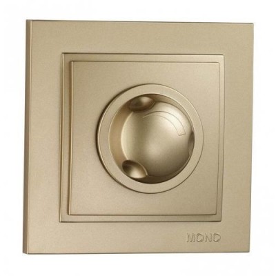 Светорегулятор Mono Electric Despina 800Вт 10А 220В-250В титан 102-222205-134