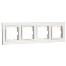 Рамка на 4 поста Mono Electric Larissa слоновая кость 103-010100-163