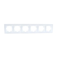 Рамка на 6 постов Mono Electric Despina белый 102-190000-166