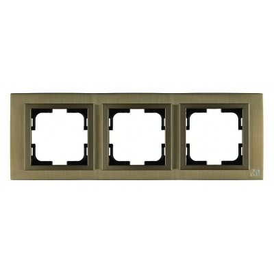 Рамка на 3 поста Mono Electric Chrome 106-430000-162